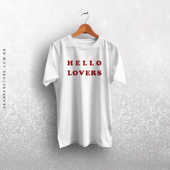 CAMISETA NIALL HORAN - HELLO LOVERS na internet