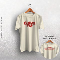 CAMISETA DAWN FM - THE WEEKND na internet