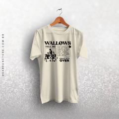 CAMISETA TELL ME THAT IT'S OVER - WALLOWS - comprar online