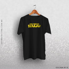 CAMISETA YELLOW - COLDPLAY na internet