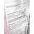 Refrigerador Smeg Anni 50 Rosa 331L Dobradiças à direita 220V FAB32RPK5 - loja online