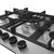 Cooktop a Gás DeBacco Zurique 5 Queimadores Inox 70cm Bivolt - 20.07.41207 - comprar online