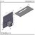 Coifa de Bancada Crissair WD 41 G3 Downdraft 90cm Inox e Vidro Cristal - loja online