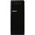 Refrigerador Smeg Anos 50 Frost Free 1 Porta 270 Litros Preto 220V - FAB28RBL5