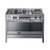 Fogão Freestanding Crissair Tecnogas 5 Queimadores Inox 120cm Forno Duplo 220V - CFP 1200