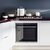 Forno Elétrico Cuisinart Prime Cooking Dual Zone Inox e Vidro 60cm - F122STIX-OS-C70-96 na internet