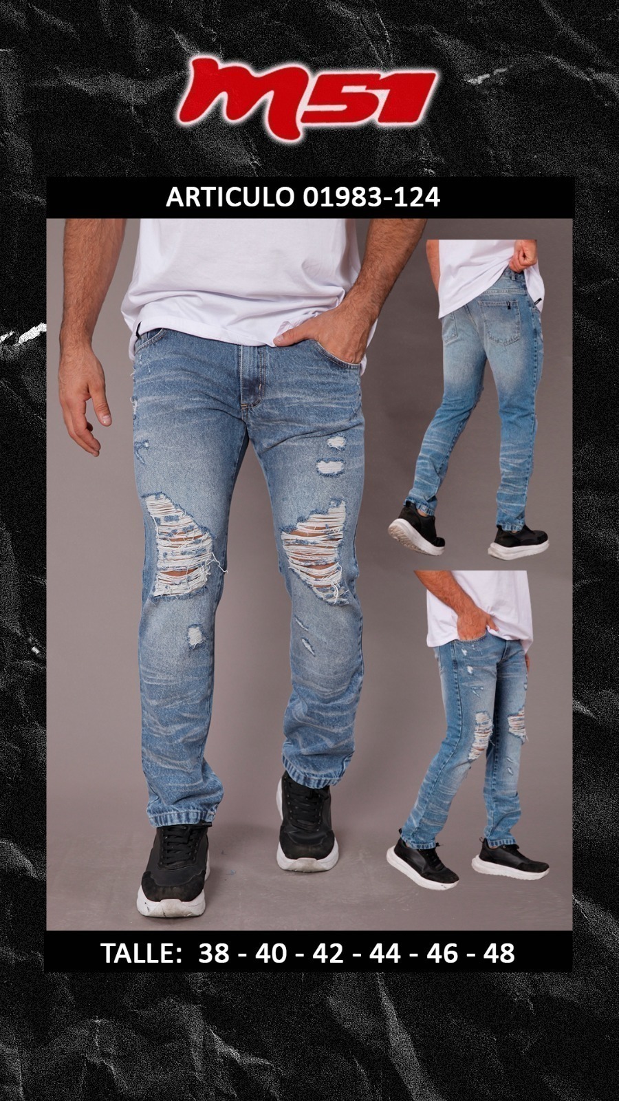 Jeans rigidido caleb Comprar en M51 Jeans