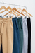 Pantalon Rustico Pliegue con Cinto (2413-7714) - tienda online