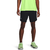 Short Under Armour Launch Sw 7 2N1 Masculino Black/Black/Reflective 1361497-BKBKRF,1361497-BKBKRF