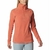 BLUSAO FLEECE COLUMBIA GLACIAL IV 1/2 ZIP FEMININO CORAL, 1802201-852, AQUECIMENTO, RESISTENTE AO VENTO, TRAIL, TRILHA, ATIVIDADE AO AR LIVRE, CAMINHADA, 