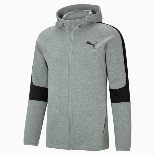 Blusa Moletom Puma Core Fz Hoodie M Gray Heather Masculino 585812-03, Blusa Moletom Puma Core Fz Hoodie M Gray Heather Masculino 585812-03,