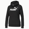 BLUSA PUMA ESSENTIALS LOGO HOODIE FEMININO PRETO