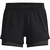 Short Under Armour Isochill Run 2N1 Bkbkrf Feminino Preto 1361582-BKBKRF,1361582-BKBKRF