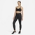 TOP NIKE INDY BRA V-NECK FEMININO BLACK/BLACK/WHITE