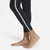 CALÇA LEGGING NIKE YOGA 7/8 FEMININO BLACK/CERULEAN/SAIL/DK SMOKE GREY DA1037-010