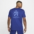 Camiseta Nike M/C Df Tee Wild Ru Masculino Deep Royal Blue DM5435-455,DM5435-455