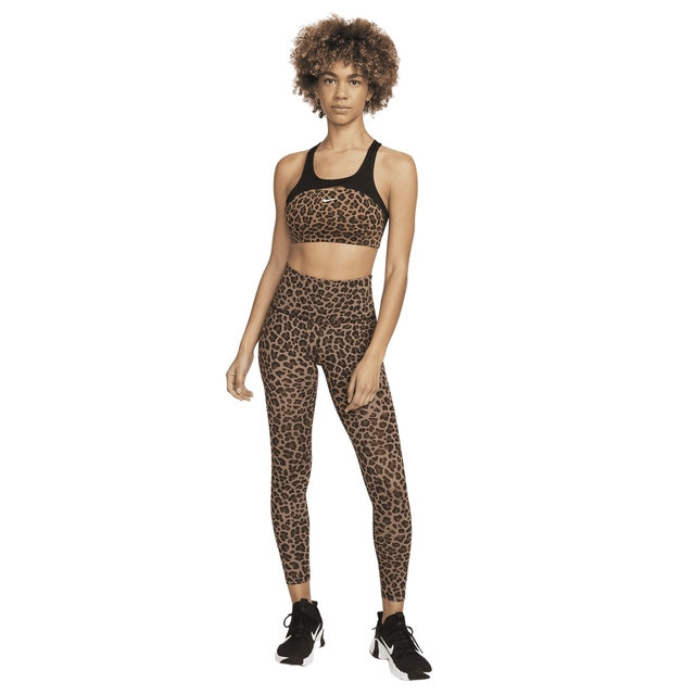 CALÇA NIKE ONE DRI-FIT HIGH-WAISTED PRINTED LEGGINGS FEMININO DM7274