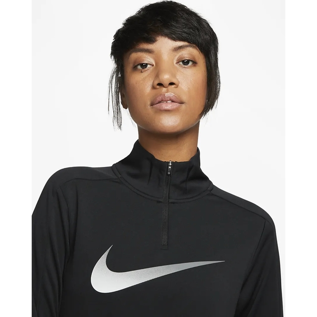 CAMISETA NIKE MANGA LONGA DRI-FIT SWOOSH MID LAYER FEMININO, DX0952-01