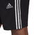 Shorts Adidas Aeroready Essentials 3-Stripes Masculino Black/White GK9988,GK9988