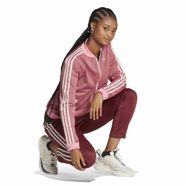 Agasalho adidas sale feminino rosa