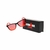 OCULOS YOPP ESCURO ESPORTIVO IRONMAN BR UNISSEX VERMELHO, IM015,  CORRIDA, TRILHA, TRAIL, SOL, PROTEÇÃO, ESTILO, ARMAÇÃO, LENTE, PROVA, BIKE, BICICLETA,