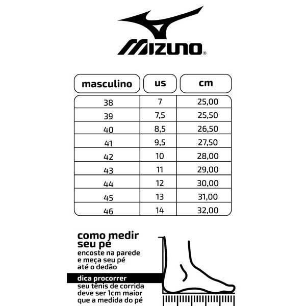 TENIS MIZUNO WAVE INSPIRE 19 MASCULINO, 102070001-AZIBLP