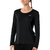 CAMISETA MIZUNO MANGA LONGA PRO UV FEMININO PRETO, MNFAR163-PRET90