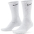Meia Nike Everyday Cushioned Crew Kit 3 Pares White/Black Unisex SX7664-100