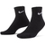 Meia Nike Everyday Cush Ankle 3Pr Unissex Black/White SX7667-010