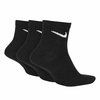 MEIAS NIKE EVERYDAY LIGHTWEIGHT ANKLE 3 PARES UNISSEX PRETO