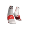 MEIA DE COMPRESSÃO V3.0 TRAINING SOCKS 2-PACK COMPRESSPORT UNISSEX BRANCO