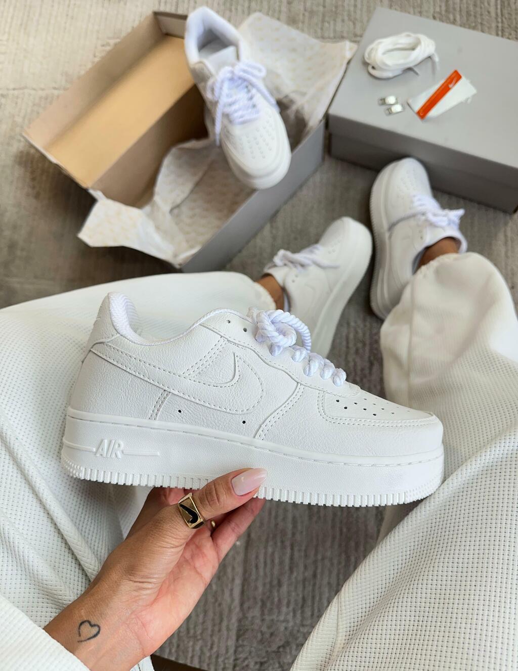 Nike air force 2 branco hot sale