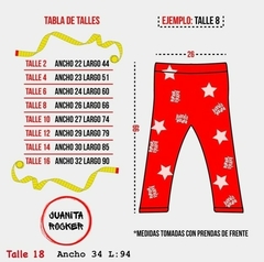 Legging MERLINA TERMICA Talle 4 - tienda online