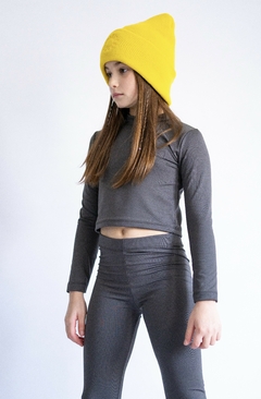 CropTop Térmico Gris Topo talle 6 - comprar online