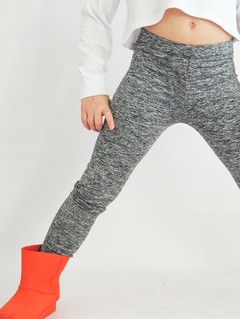 Legging TERMICA GRIS JASPEADA Talle 4 - comprar online