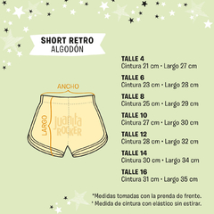 Short Retro Gris Talle 4 - tienda online