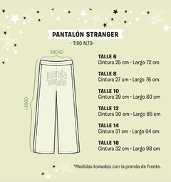 Pant Stranger Violeta waffle talle 10 en internet