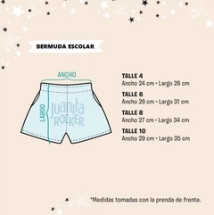 Bermuda Gris Talle 4 - comprar online