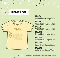 Remeron limón talle 12 - tienda online