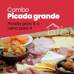 Picada Súper - 8 pican ó 6 Cenan