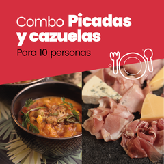 Picadas y Cazuelas para 10 Personas