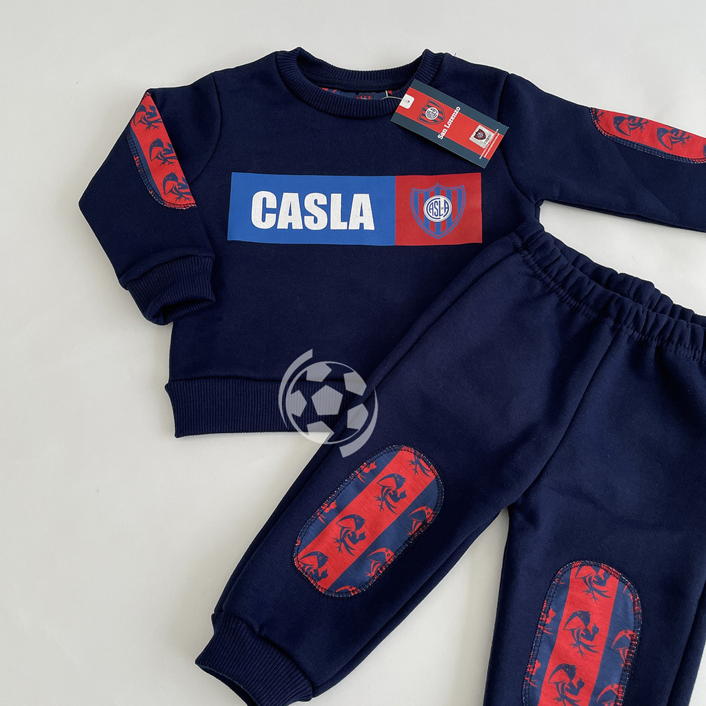 Conjunto San Lorenzo Bebe Frizado Fanatigol