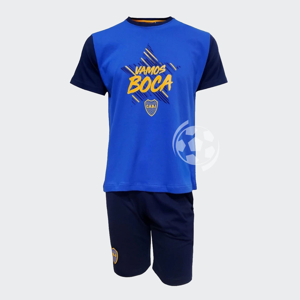 PIJAMAS BOCA JUNIORS PARA HOMBRES