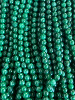 Jade Verde Bola Lisa 6mm - CRYSTAL RIO