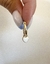 Argollita Lilit blanco acero dorado (unidad) - comprar online