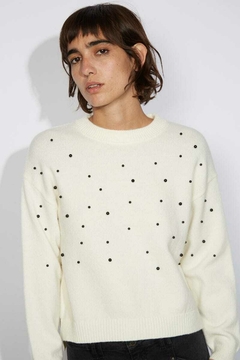 Sweater Perlas Negras / Ver