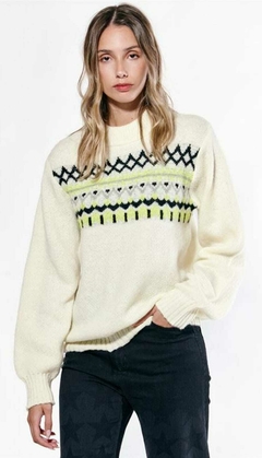Sweater Guarda Geometric / Melocoton