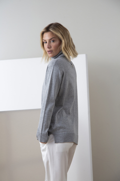 Sweater Giovanna Gris Claro | OjoRojo