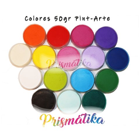 Individuales Mate 50grs - PintArte Maquillajes Acuarelables