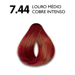 Kit Coloração 7.44 - Louro Médio Cobre Intenso - comprar online